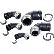 ABB Stotz-Kontakt - Kunststoff-Wellschlauch-Verschraubung FIX-Anschlußarmatur NSBV-M329-13 90 Grad, drehbar