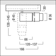 Zumtobel Group - Downlight/Strahler/Flutlicht LED-Strahler (Projektion) SUP2 M PRO #42927721 3000K DALI schwarz
