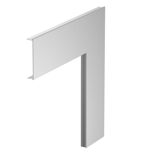 Rehau - Oberteil für Flachwinkel Geräteeinbaukanal SIGNA STYLE Oberteil BRA OT80FW EL f. Flachwinkel elox