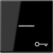 Jung - Abdeckung/Bedienelement für Installationsschalterprogramme Wippe Symbol Tür bel. A 590 BFKO5 T SW schwarz