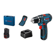 Bosch - Bohrschrauber (Akku) Akku-Bohrschrauber, 2 x Ak GSR 12V-15 ku GBA 12V 2.0Ah