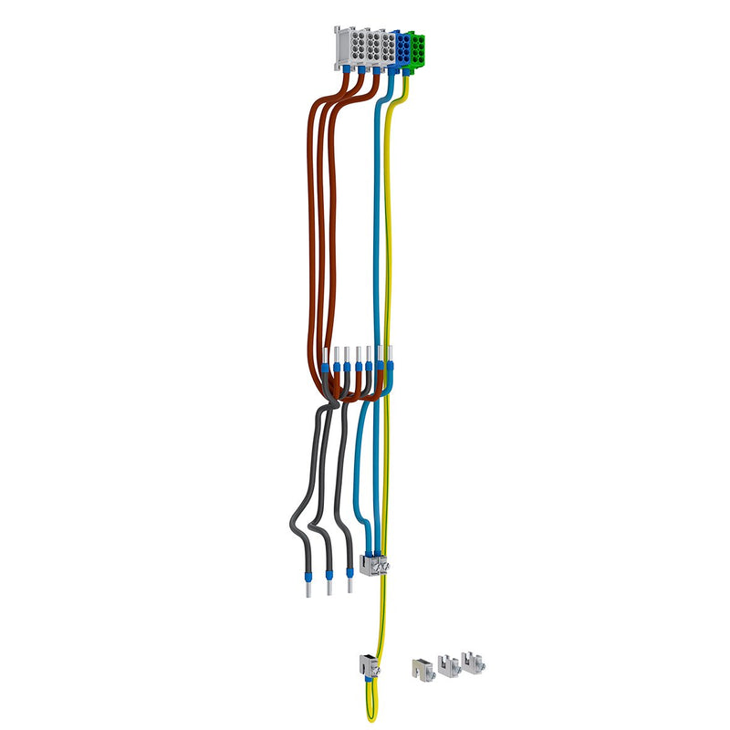 ABN - Zubehör/Ersatzteile für Niederspannungs-Schalttechnik Zählerverdrahtung 3Pt. ABNPK10301 16qmm 44A BH7 mit