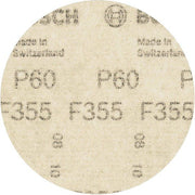 Bosch - Schleifpapier/Schleifvlies PRO F355 Schleifblatt, 125 2608606755 mm, G60, 10-tlg