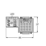 Turck - Rundsteckverbinder, feldkonfektionierbar (Industriesteckverbinder) Sub-D Steckverbinder FW-D9TLED #6604220