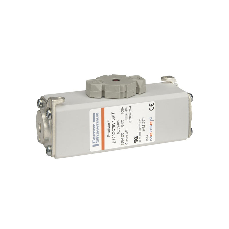 Mersen - HRC-Sicherung Sicherungseinsatz gR D120GC75V100TF Gr.120 DC750V 100A
