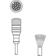 Leuze - Konfektioniertes Sensor-Aktor-Kabel Anschlussleitung KD S-M12-CA-P1-150