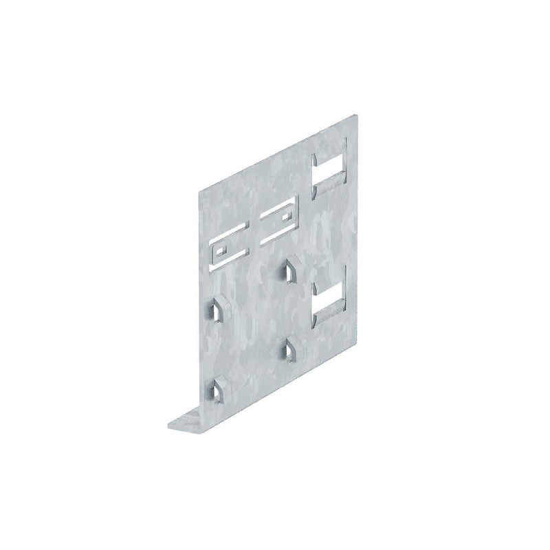 OBO Bettermann - Konsole für Geräteeinbaukanal Wandkonsolenadapter KS70110 128x102x27mm