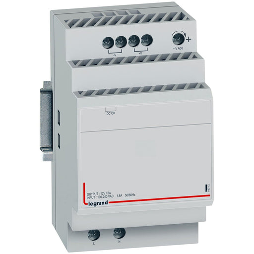 Legrand - Gleichstromversorgung Netzgerät stabilisiert Legrand 146712 12V DC 54W 4.5A