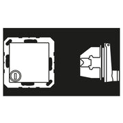 Jung - Steckdose SCHUKO-Steckdose 16A 250V A 1520 BFKLSL GN Klappdeckel