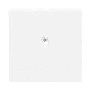 Busch-Jaeger - Bussystem-Tastwippe Wippe 1-fach, Symbol Licht 6231-10-84 studioweiß