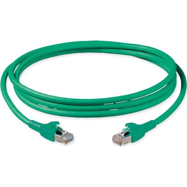 Corning - Patchkabel Kupfer Patchkabel Cat.6A 0,5m gn CCAAGB-G4002-A005-C0 2xRJ45 S/FTP