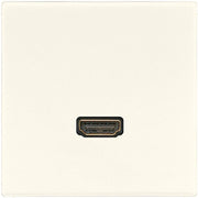 Jung - Multifunktions-Anschlussdose Multimedia-Anschluss ws MA LS 1112 HDMI m.Tragring