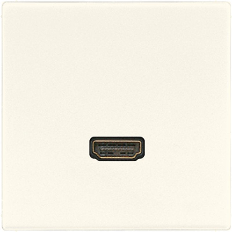 Jung - Multifunktions-Anschlussdose Multimedia-Anschluss ws MA LS 1112 HDMI m.Tragring