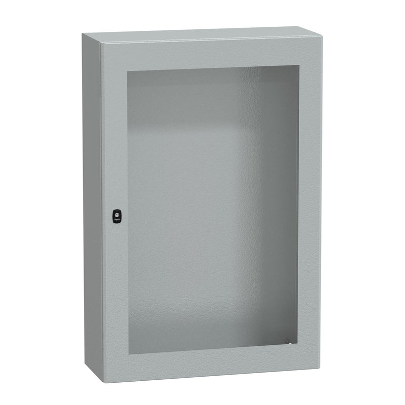 Schneider Electric - Gehäuse/Schaltschrank (leer) Wandschrank RAL 7035 NSYS3D12830T 1200x800x300 Sichtt.