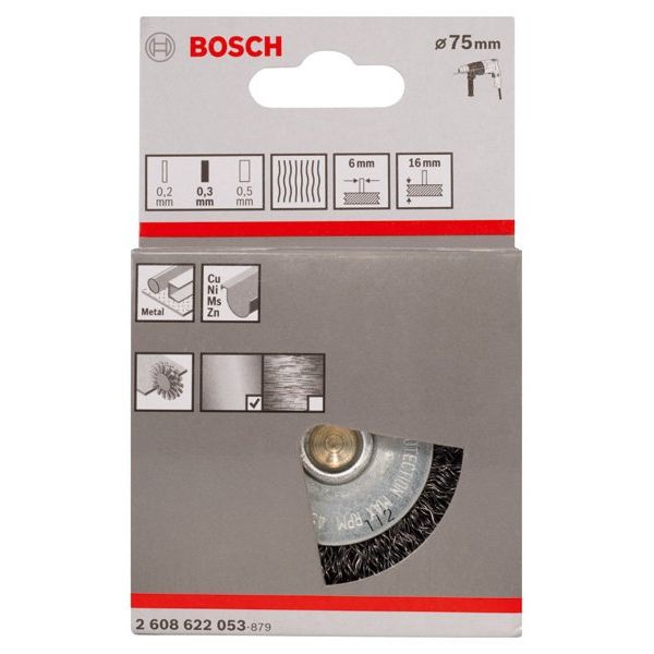 Bosch - Rotierende Drahtbürste PRO Metal clean 2608622053 Scheibenbürste