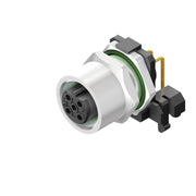 Weidmüller - Rundsteckverbinder, Einbau (PCB) Stecker SAIEW-M12BB-4-HTL M12 − 10 Stück