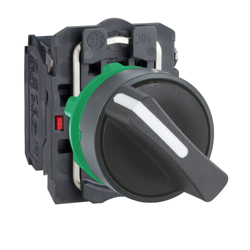 Schneider Electric - Wahlschalter, Komplettgerät Wahlschalter XB5AD25 2-Stell., 1S+1Ö