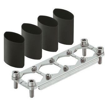 Harting - Befestigungselement für Industriesteckverbinder Halterahmen Buchseneinsatz 09110009965 4x Han HC Modular350