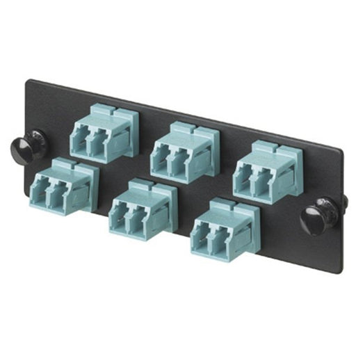 Panduit - Patchpanel LWL LWL-Adapterp. 12xLC-Duplex FAP12WBUDLCZ SM-Adapter Zirkonia − 10 Stück