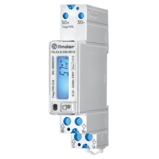 Finder - Elektrizitätszähler Energiezähler 7M.24.8.230.0010 MID − 1 Stück by Finder
