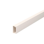 OBO Bettermann - Leitungsführungskanal Wand+Deckenkanal m.Obert. WDK10020CW 10x20mm,PVC − 2 Meter