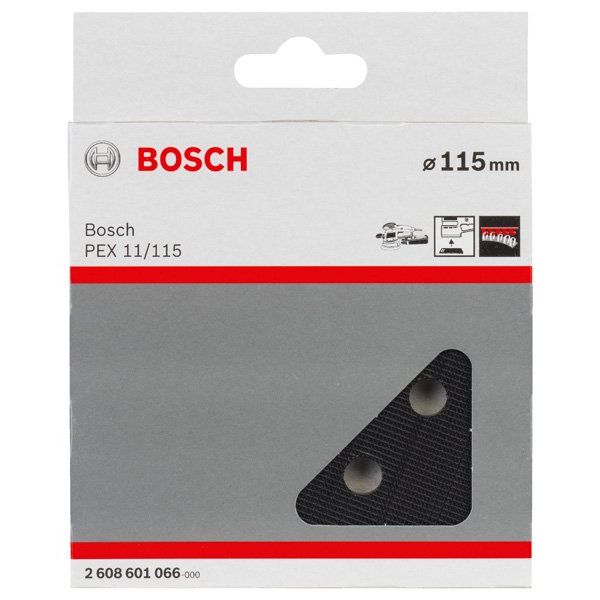 Bosch - Stützteller für Schleifwerkzeug Schleifteller weich, 115 2608601066 mm, für PEX 115