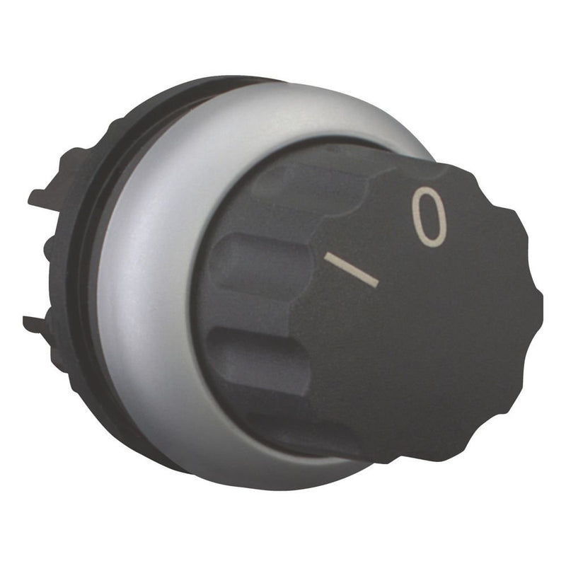 Eaton - Frontelement für Wahlschalter Wahltaste m.Drehknopf M22-WR 2 Stell.,beschr