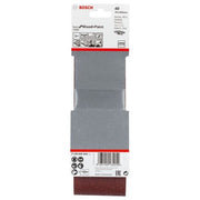 Bosch - Schleifpapier/Schleifvlies PRO X440 Schleifband, 75 x 2608606069 533 mm, 40, 3-tlg
