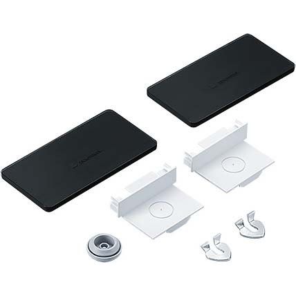 Zumtobel - Mechanisches Zubehör/Ersatzteile für Leuchten Endkappen-Set ECOOS2 ENDCAP SET BK schwarz