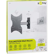 Goobay - Halterung für Audio-/Videosysteme TV-Wandhalterung 49713 FULLMOTION S Dual