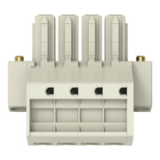WAGO - Ein- und mehrpolige Klemmenleiste 1-Leiter-Federleiste 831-3104/107-000 CAGECLAMP,10mm²,lgr − 24 Stück