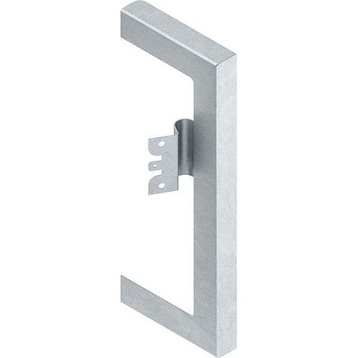 Niedax - Wandanschlussblende für Geräteeinbaukanal GK-Wandabschlussblende DWBR 170T100 W rechts 211x100mm