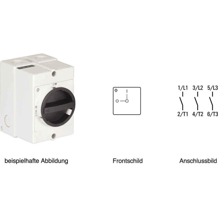 Kraus&amp;Naimer - Lastschalter Reparaturschalter KH20 T103/33 KS11V  − 1 Stück
