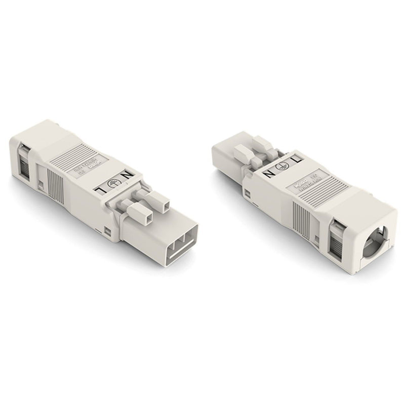 WAGO - Steckverbinder für steckbare Gebäudeinstallation Stecker 890-133 − 50 Stück