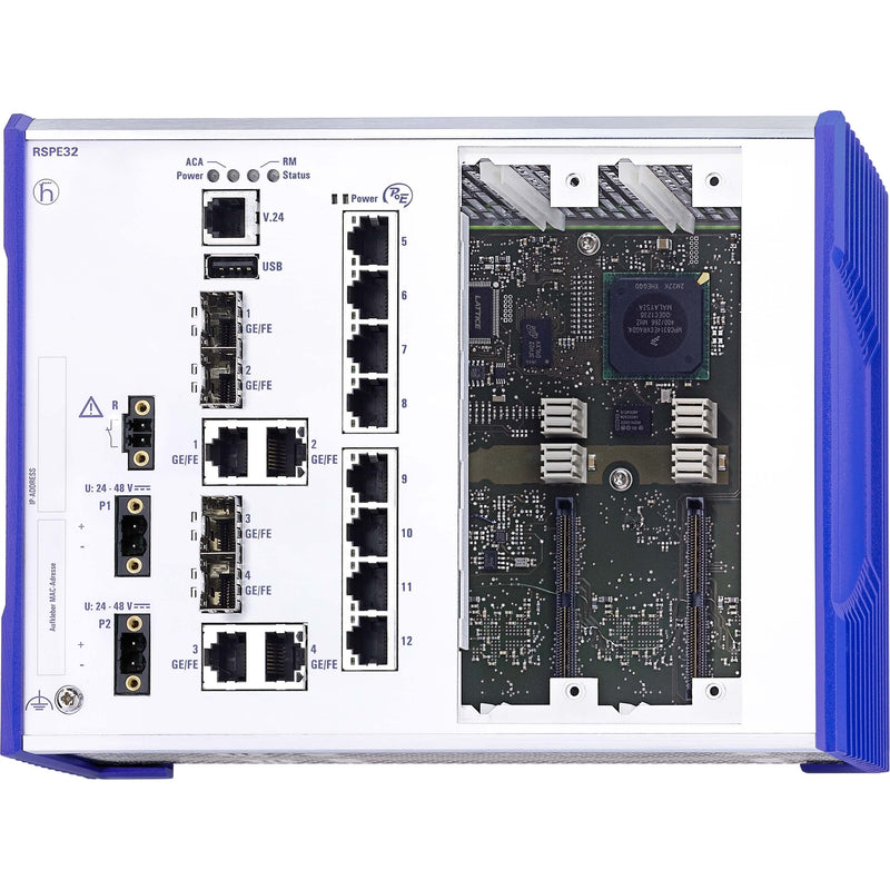 Hirschmann INET - Netzwerk Switch Ind.Ethernet Switch RSPE37-8TX/4C-EEC-3S 12 Port, managed − 1 Stück