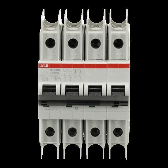 ABB Stotz S&J - Leitungsschutzschalter Sicherungsautomat SU204M-C32 10kA 32A 4P
