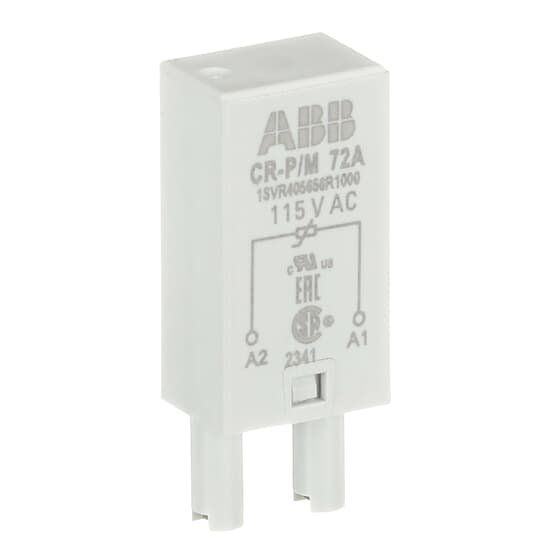 ABB Stotz S&J - Zubehör/Ersatzteile für Schaltrelais Steckmodul CR-P/M 72A ohne LED, 115VAC − 10 Stück