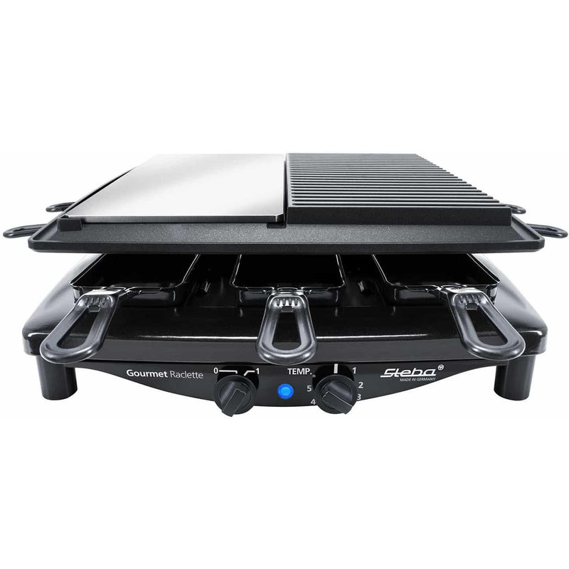 Steba - Raclette Raclette RC 8 Black Steel Made in Germany  − 1 Stück