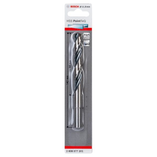 Bosch - Bohrer Metallspiralbohrer HSS 2608577301 PointTeQ DIN 338 mit