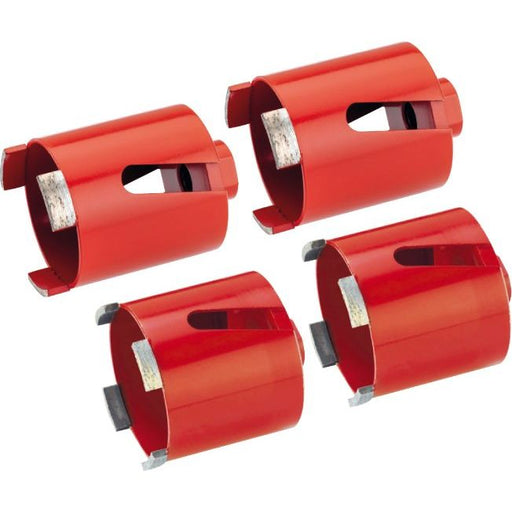 Cimco Werkzeuge - Werkzeugset Diamantbohrkrone Soft S 206812 (VE4) 2x68mm 2x82mm − 1 Packung by Cimco Werkzeuge
