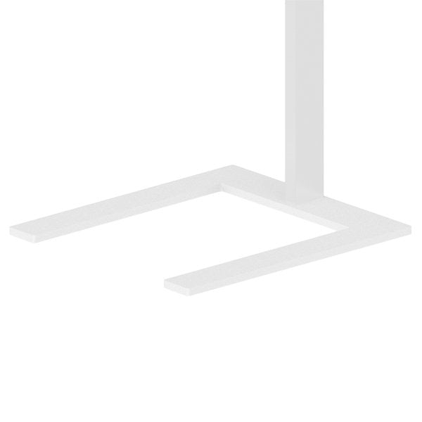 LTS Licht&Leuchten - Mechanisches Zubehör/Ersatzteile für Leuchten Leuchtenfuß ZBB 002 ws Version 2 weiß