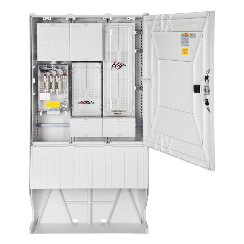 GSAB Elektrotechnik - Zähler-Komplettschrank Zähleranschlusssäule 25.88.1P31 enbW 3Z/o.TSG