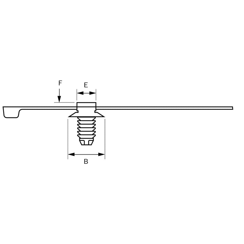 HellermannTyton - Kabelbinder Befestigungsbinder T30RFT5-MC5-BK-D1 150x3,5 sw − 500 Stück