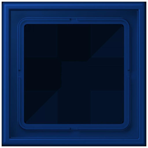 Jung - Abdeckrahmen Rahmen 1-fach LC 981 261 bleu outremer fonce