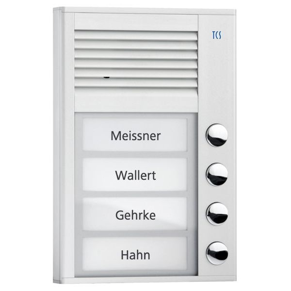 TCS Tür Control - Türstation für Türkommunikation Türsprechstelle PAK04-EN