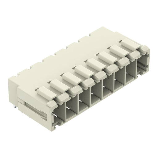 WAGO - Leiterplattensteckverbinder THT-Stiftleiste Lötstift 831-3628 1,0x1,2,abgew.,lgr − 12 Stück