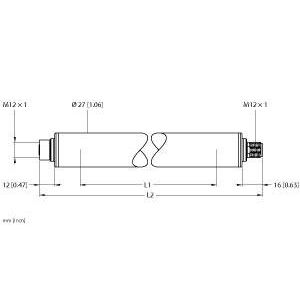 Turck - Lichtrohrsystem Linienleuchte WLS27CWGRYB #3802096