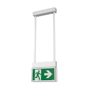 Ceag Notlichtsysteme - Mechanisches Zubehör/Ersatzteile für Leuchten Pendelabhängung 1,5m FTECCC-TSK-150-S silber