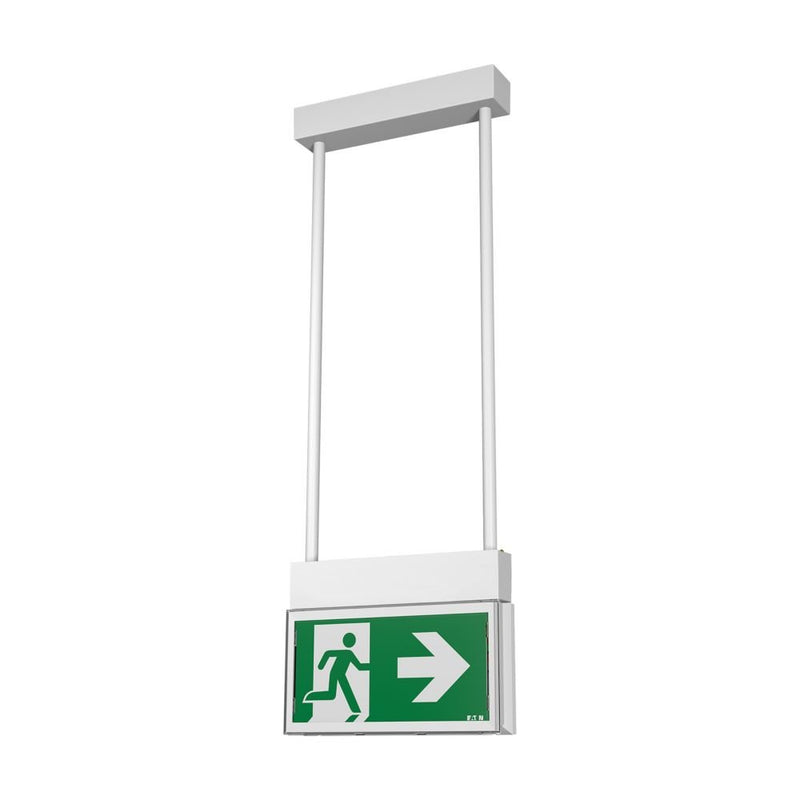 Ceag Notlichtsysteme - Mechanisches Zubehör/Ersatzteile für Leuchten Pendelabhängung 1,5m FTECCC-TSK-150-S silber
