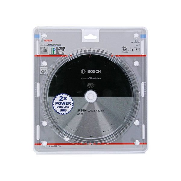 Bosch - Kreissägeblatt PRO Aluminium cordless 2608837778 Kreissägeblatt 250 x
